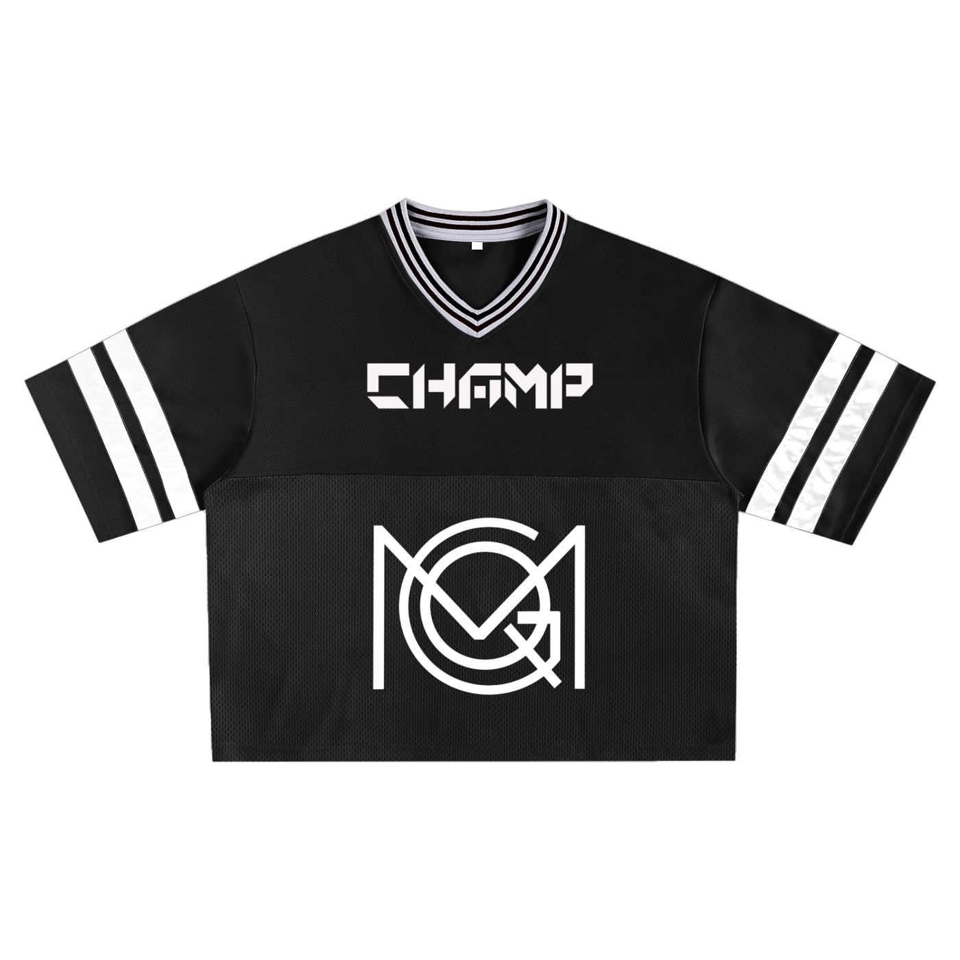 MGQ Taped Mesh Boxy T-shirt