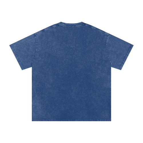 MGQ Acid Wash Oversize T-Shirt (Dream Blue)