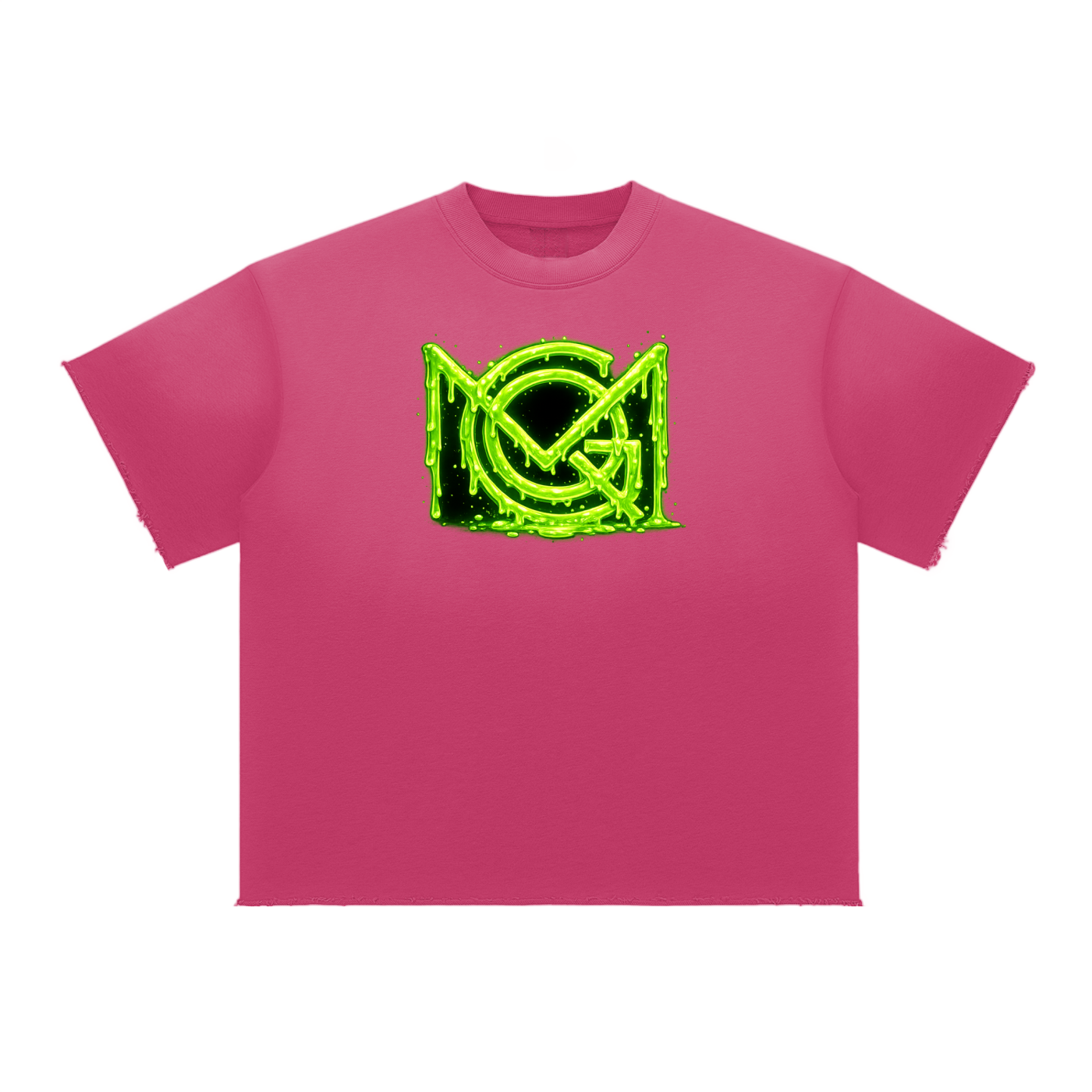 MGQ Sun Fade Raw Edge T-Shirt