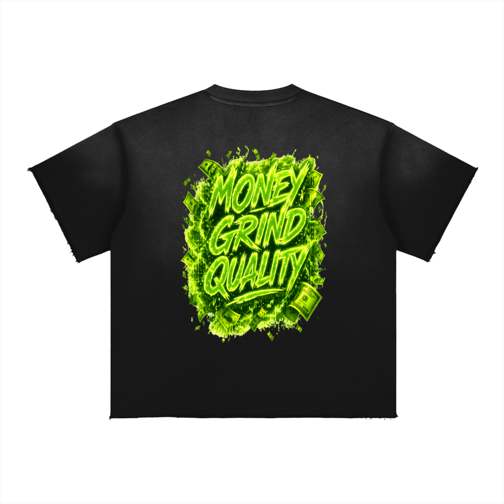 MGQ Sun Fade Raw Edge T-Shirt