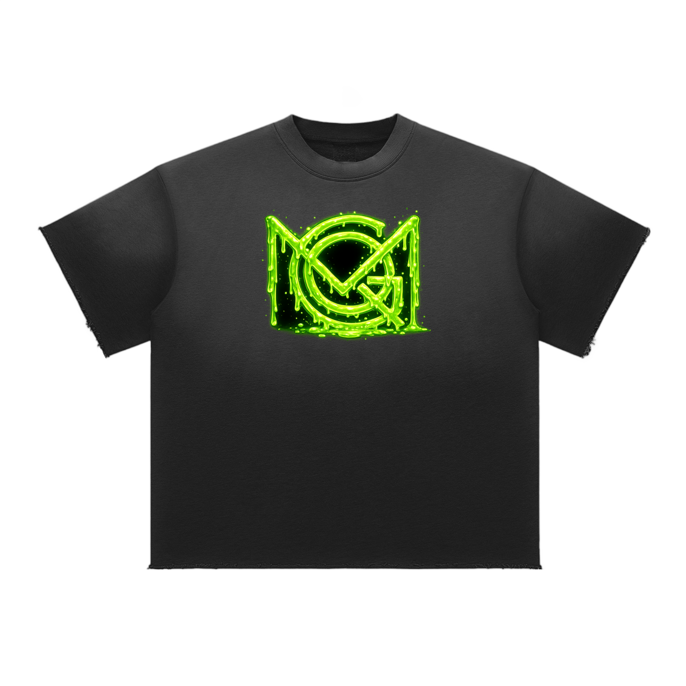 MGQ Sun Fade Raw Edge T-Shirt