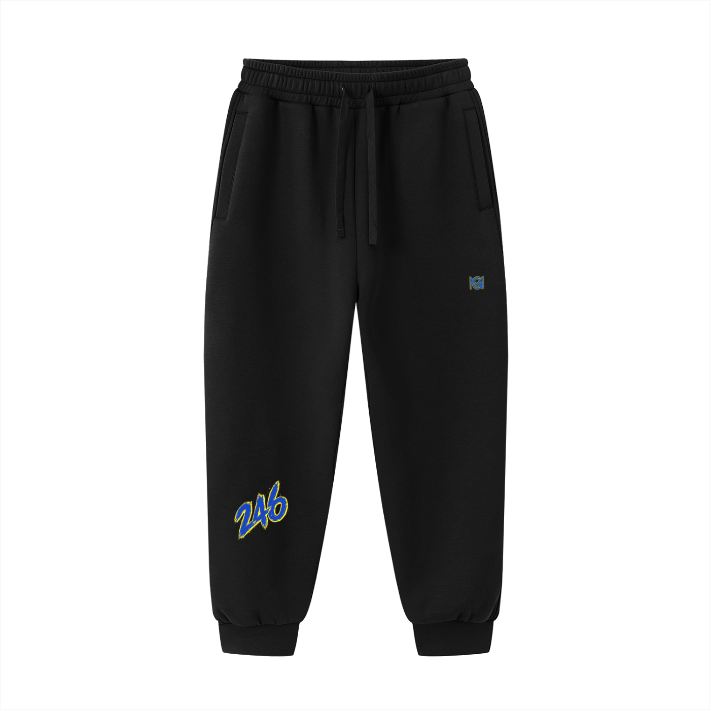 MGQ Essential Drawstring Jogged Sweatpants