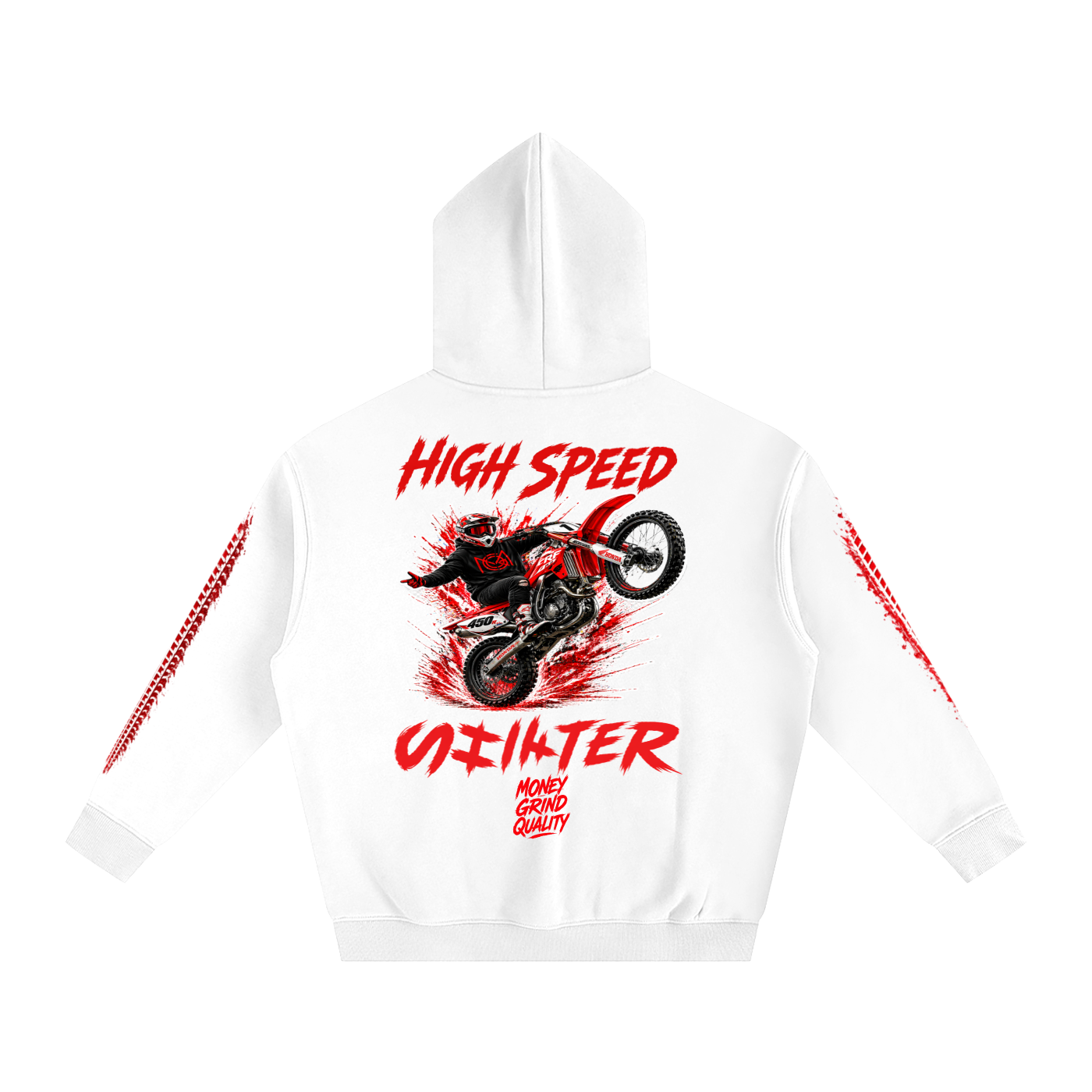 MGQ Oversize Fleeced Hoodie