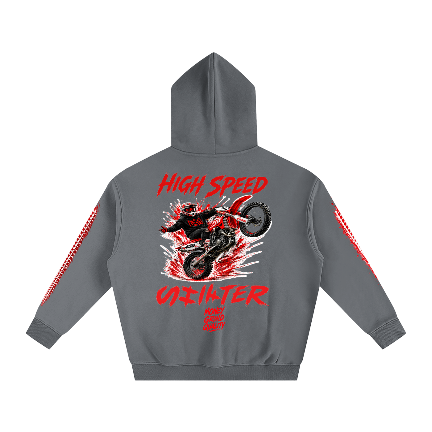 MGQ Oversize Fleeced Hoodie