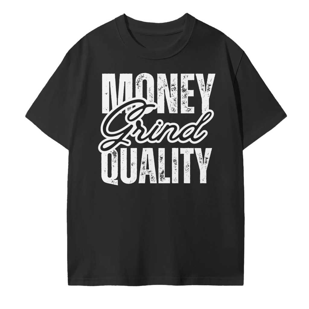 MGQ MONEY GRIND QUALITY T-Shirt (Black)