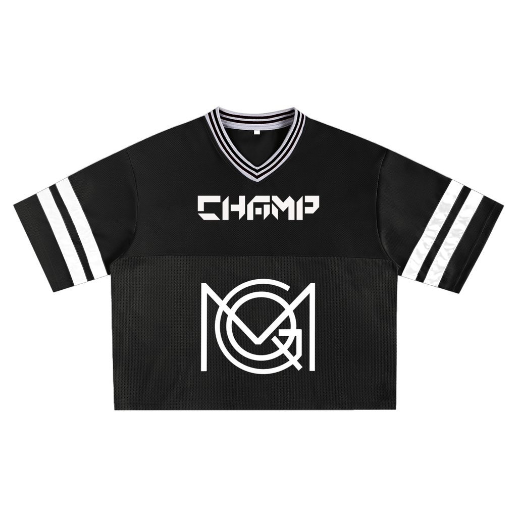 MGQ Taped Mesh Boxy T-shirt
