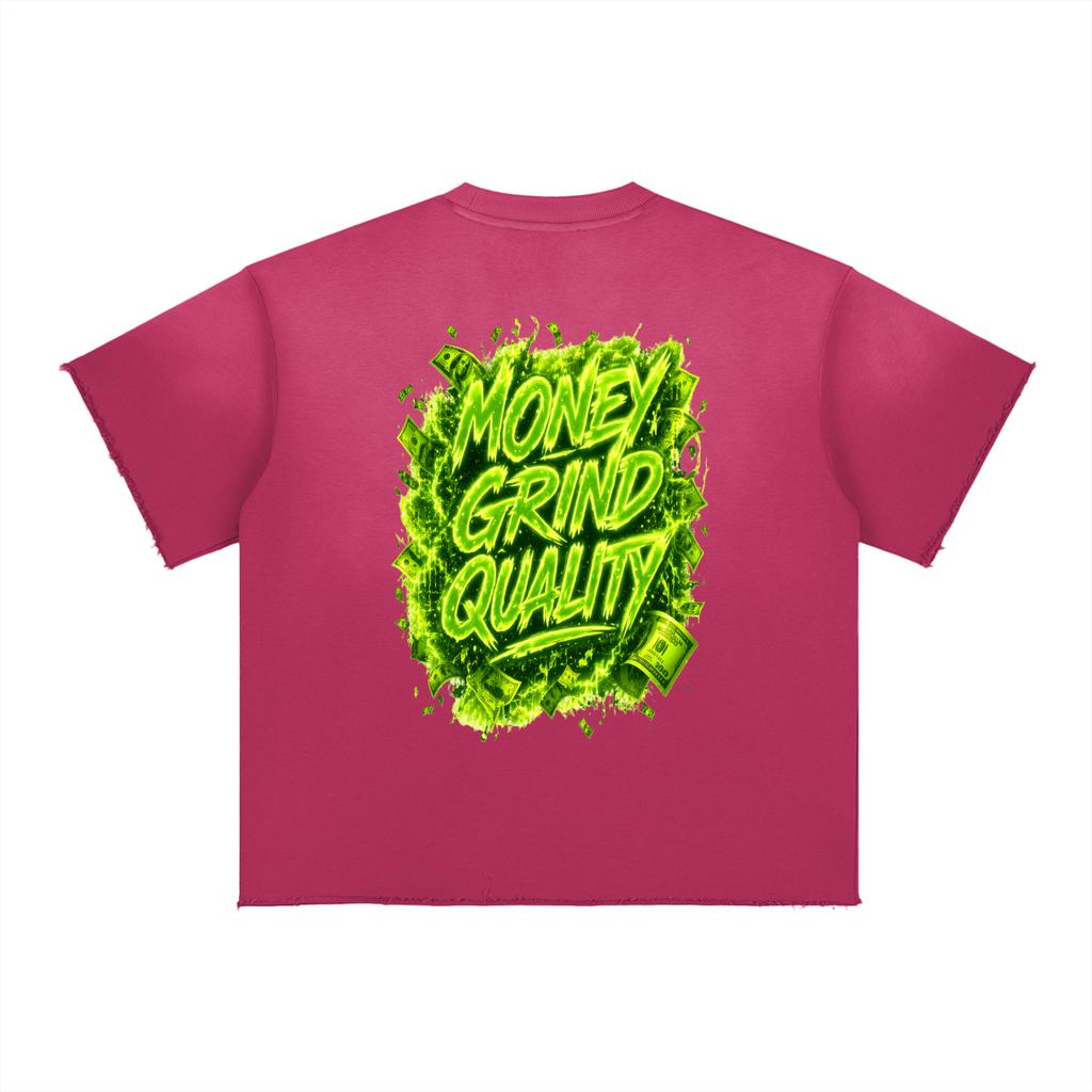 MGQ Sun Fade Raw Edge T-Shirt
