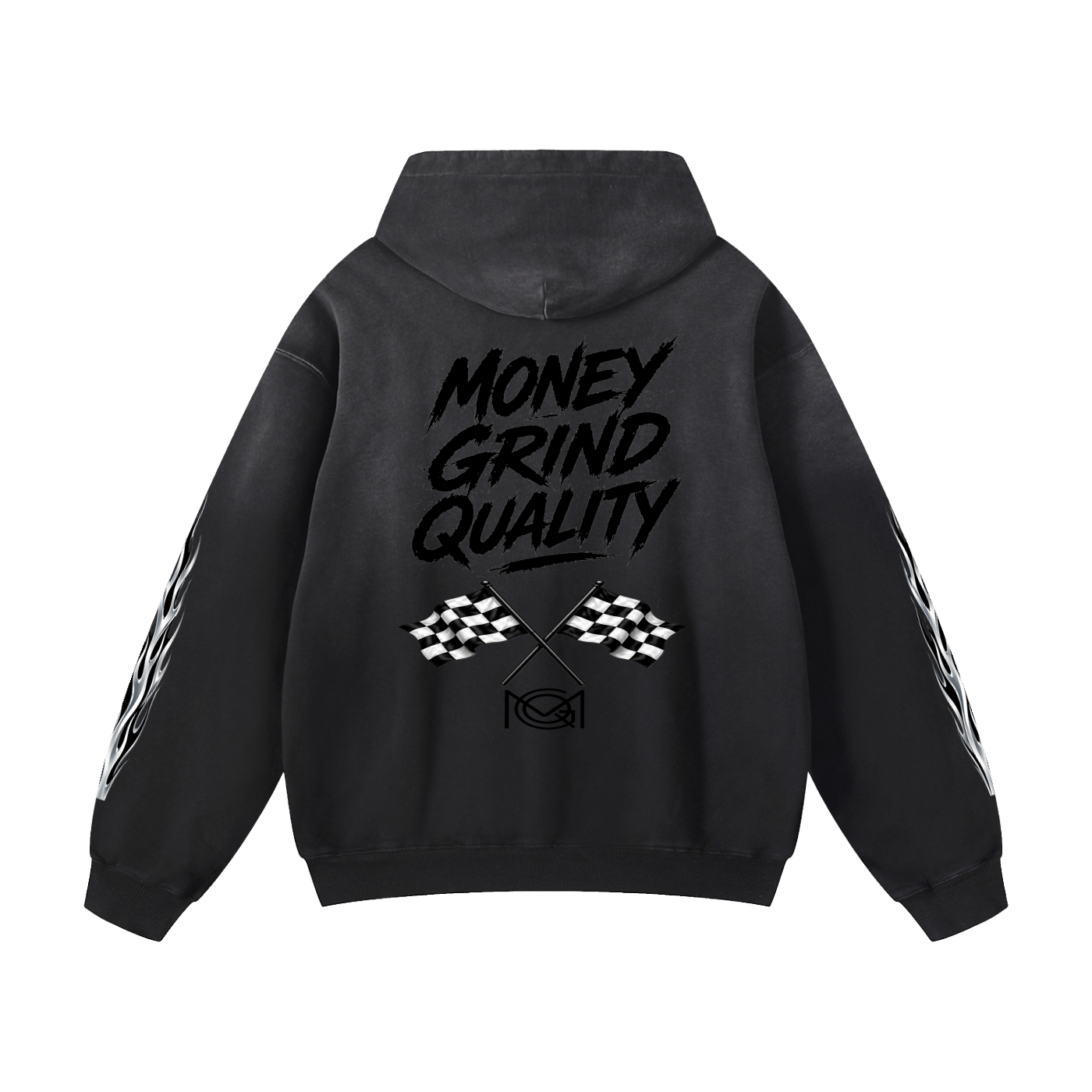 MGQ Heavyweight Sunfade Oversized Hoodie